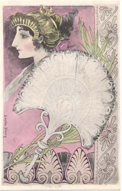Art Nouveau Ladies Set 08 - 21 Pages to Download