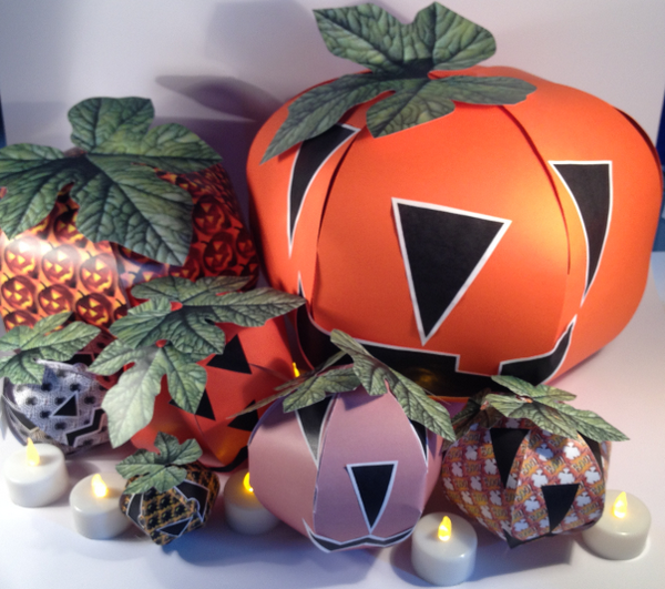 Halloween 3D Pumpkin Set - 128 Pages to Download
