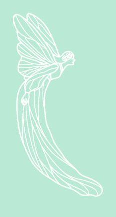 Digital White Work Angel 2 <b>Green 4 Sizes - 4 x A4 Sheets Download