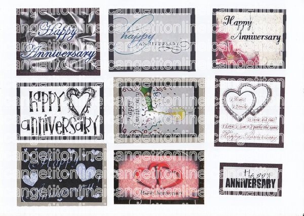 Happy Anniversary Greeting Set Download - Over 1000 Greetings AMAZING VALUE