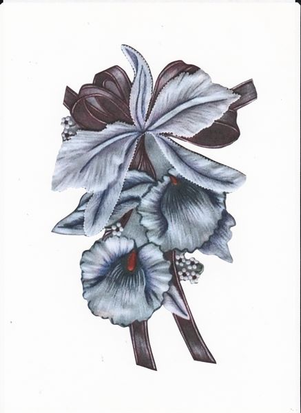 Pale Blue Orchid Set Download - 24 Pages