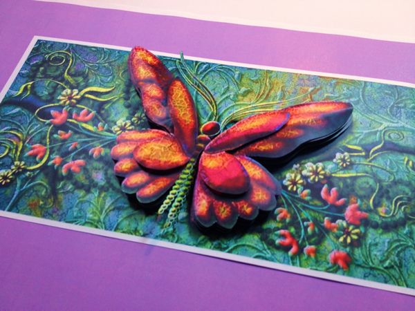 3D Butterfly Project - 9 Pages to Download