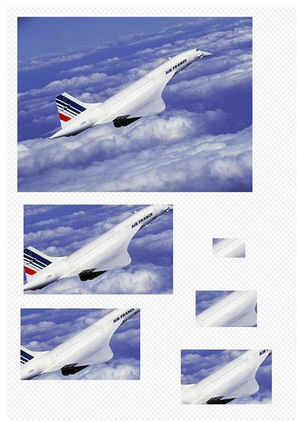 Concorde Image 2 Rectangle Stackers - 1 x A4 Page to DOWNLOAD