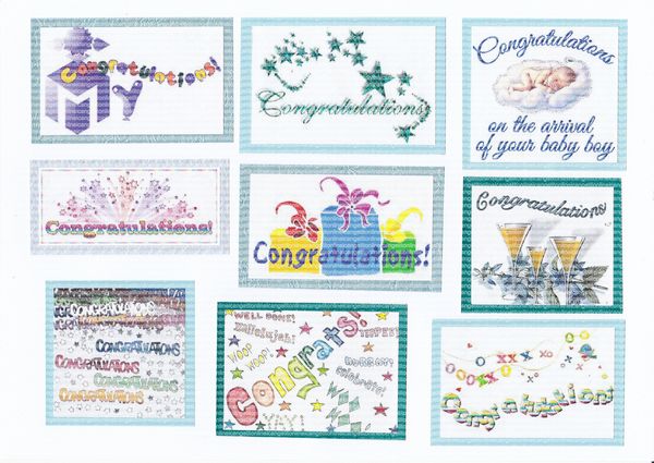 Congratulations Greetings Set Download - Over 1400 Greetings AMAZING VALUE
