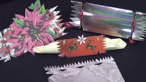 .Christmas Crackers Templates Project - 4 x A4 Pages