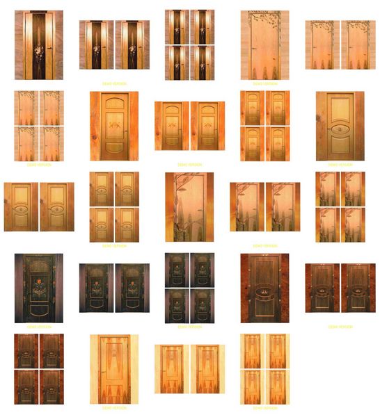 Wooden Doors Full Set - 24 Pages to DOWNLOAD