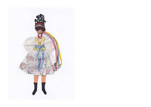 Fabric Effect Doll Set 04 - 24 Pages to Download