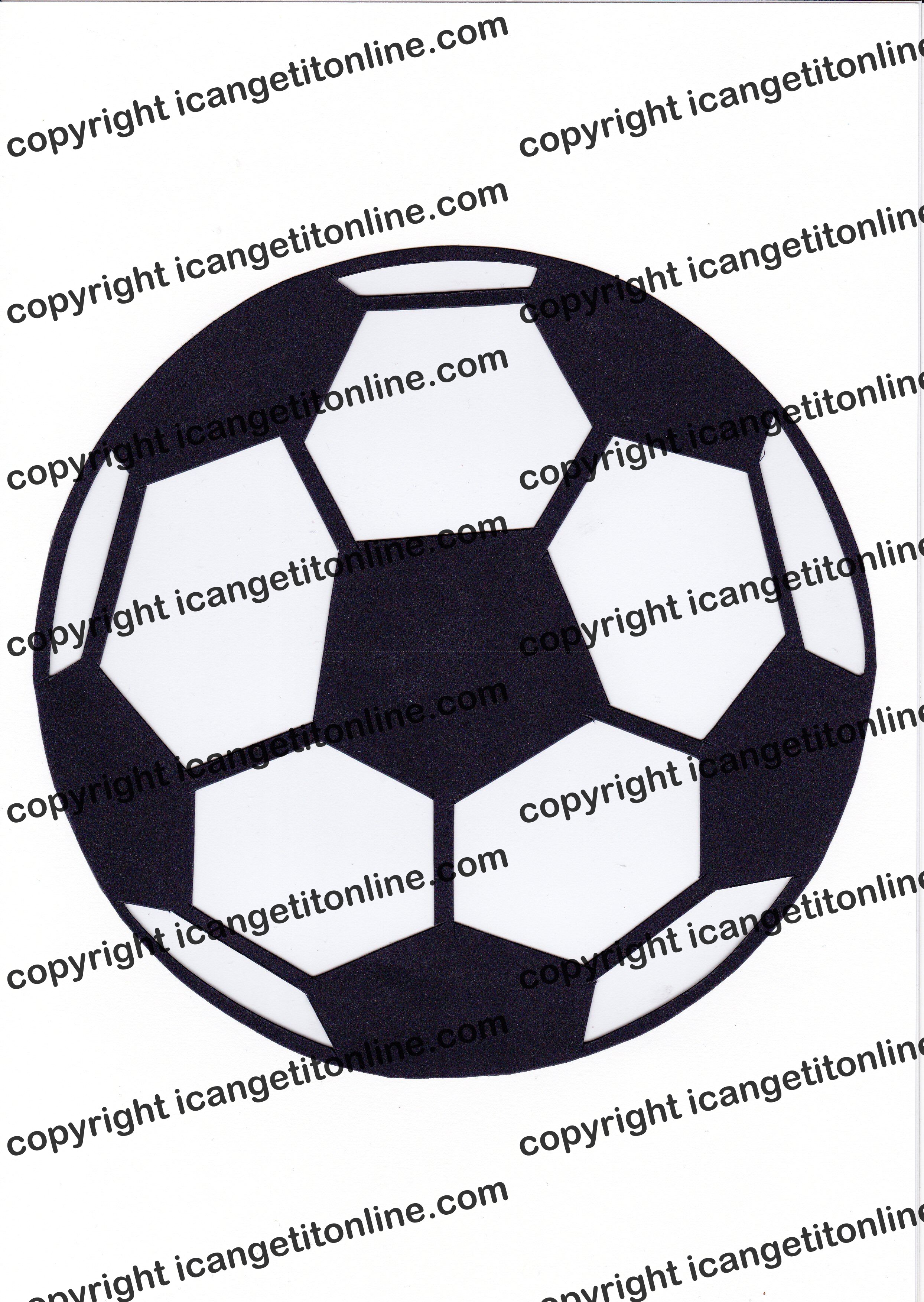 Football Set - White Strip - <B>WATERMARK NOT ON PURCHASED SET</B> 300 Pages to Download