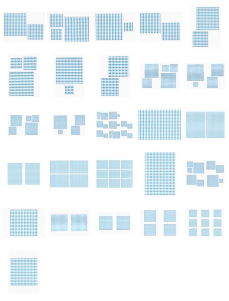 Gingham Folding Papers <b>Blue</b> 26 Pages to Download