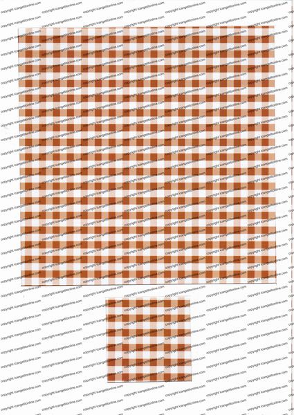 Gingham Folding Papers <b>Brown</b> 26 Pages to Download