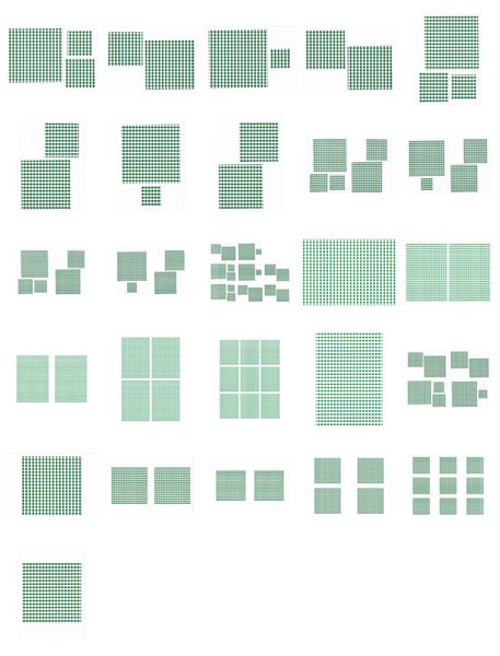 Gingham Folding Papers <b>Green</b> 26 Pages to Download