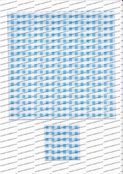Gingham Folding Papers <b>Light Blue</b> 26 Pages to Download