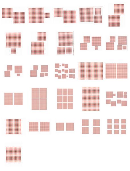 Gingham Folding Papers <b>Red</b> 26 Pages to Download