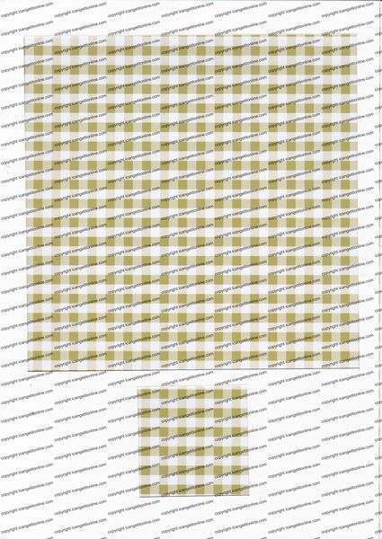 Gingham Folding Papers <b>Sage Green</b> 26 Pages to Download