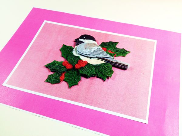 Great Tit and Holly 3D Project - 10 Pages to Download