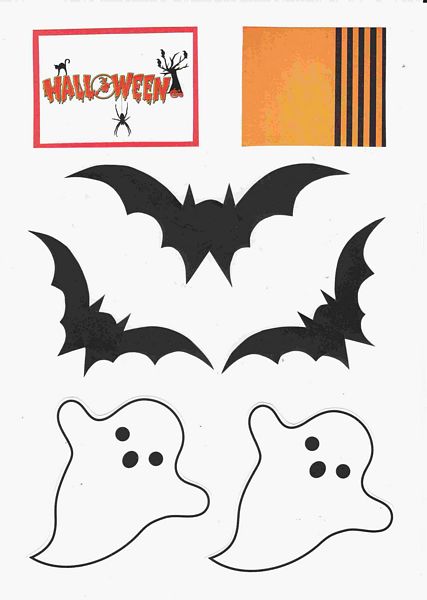 Halloween Project Set - 6 x A4 Pages to Download