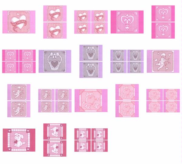 Heart Set 1 Card Converters - Makes 42 Cards Download
