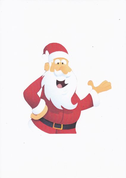 <b>Introductory Price Jolly Santa Decoupage 03 - 3 x A4 Sheets to Download