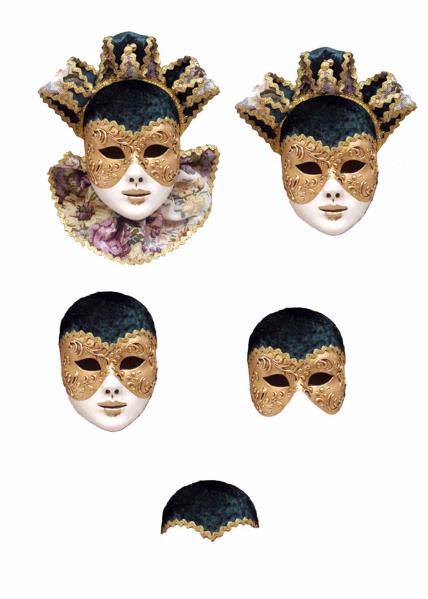 Masquerade Mask Set 02 - 70 Pages to Download