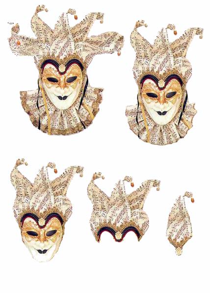 Masquerade Mask Set 04 - 70 Pages to Download