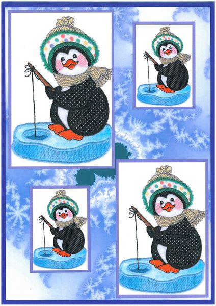 Perky Penguins 3 - 4 x A4 Pages to Download