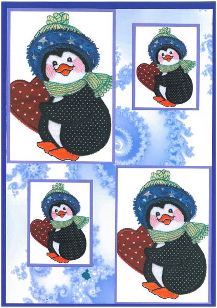 Perky Penguins 4 - 4 x A4 Pages to Download