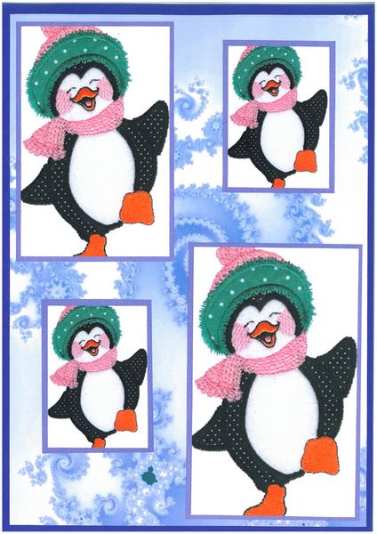 Perky Penguins 1 - 4 x A4 Pages to Download