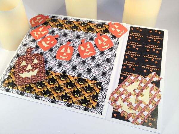 Halloween Pumpkin Face Set - 104 Pages to Download