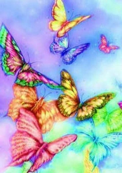 Rainbow Butterfly Set 01 Download - 39 Pages