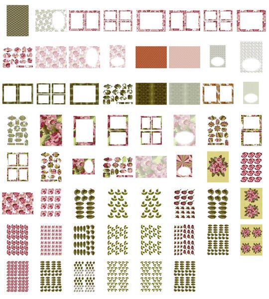 Dot's Heirlooms Rich Stitch 03 Download - 60 x Sheets