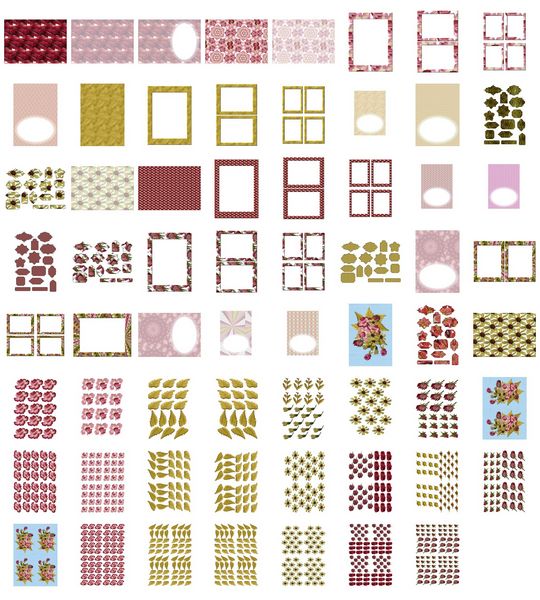 Dot's Heirlooms Rich Stitch 04 Download - 60 Sheets