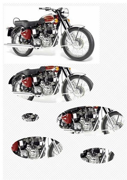 Royal Enfield Oval Stacker - 1 x A4 Page to DOWNLOAD