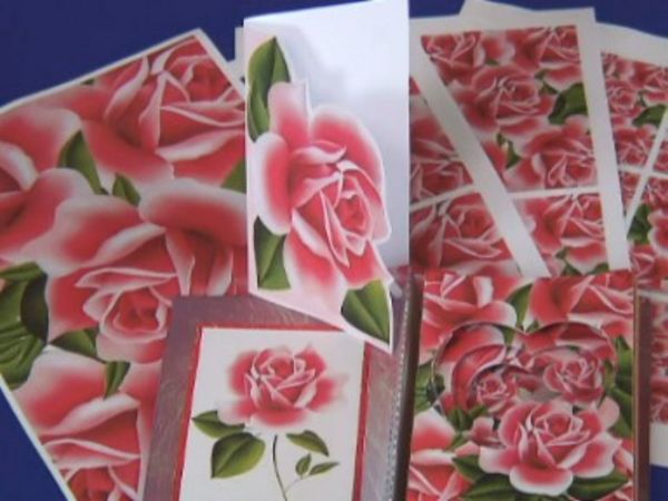 Ruby Roses - Card Set - 28 x A4 Pages Download
