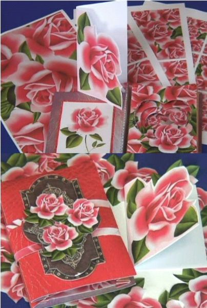 Ruby Roses - All 3 Sets - 57 x A4 Pages Download