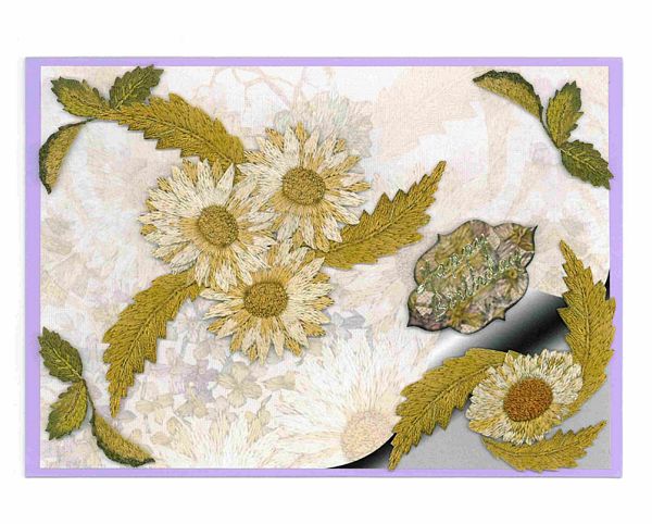 Sues Shabby Gentility Daisy Card Project - 6 pages to <b>DOWNLOAD