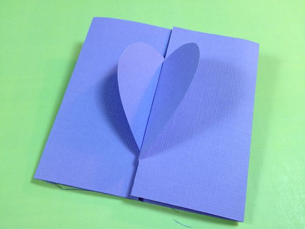 Shape Templates - Folded Heart - 6 Sizes to Download