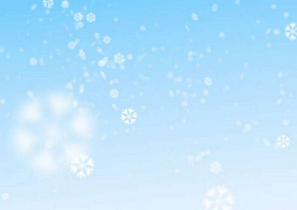 Snowflake Background Set 11 - 4 x A4 Pages to Download