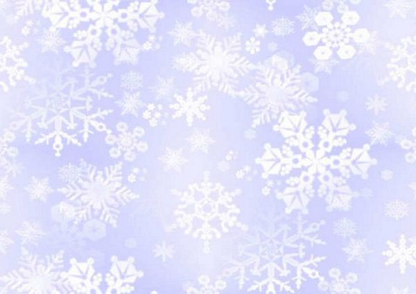Snowflake Background Set 12 - 4 x A4 Pages to Download