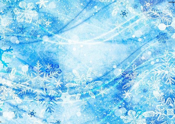 Snowflake Background Set 13 - 4 x A4 Pages to Download
