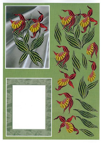 Satin and Silk 8 - 1 x A4 Decoupage sheet to DOWNLOAD
