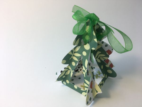 Set 05 - Stunning Templates - <b>Folding Standing Christmas Tree Template Set</b> 6 Sizes to Download