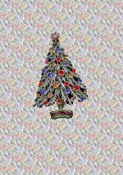 Christmas Jewel Topper Design 02 - 10 x A4 Page to DOWNLOAD