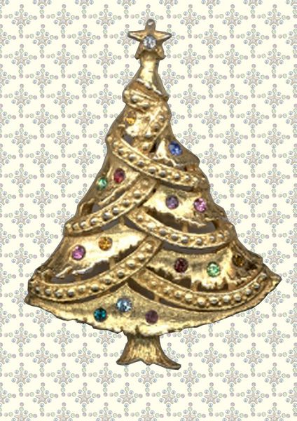 Christmas Jewel Topper Design 14 - 10 x A4 Page to DOWNLOAD