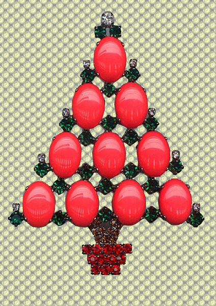 Christmas Jewel Topper Design 19 - 10 x A4 Page to DOWNLOAD
