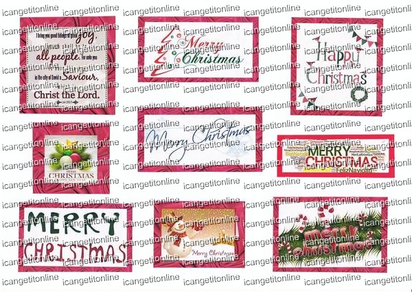 Christmas Greetings Set 02 Download - Over 800 Greetings AMAZING VALUE