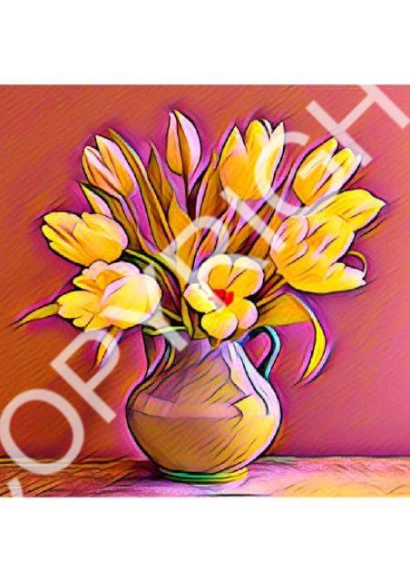 Tulip Scenes Set 03 - 32 Stunning Pages in 6 sizes to download