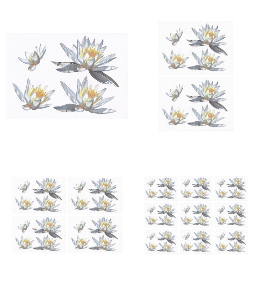 Wonderful Waterlillies Set 02 - 4 Pages to Download