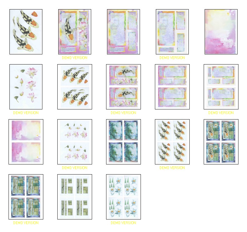 <b>Introductory Price Watercolour Carp Set 4 Download