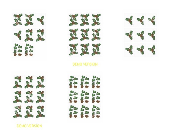 <b>Introductory Price Fabric Holly 3d Mini Set - 5 x A4 Pages to Download