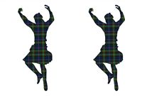 Scottish Dancer Boy - 36 x A4 Pages to DOWNLOAD